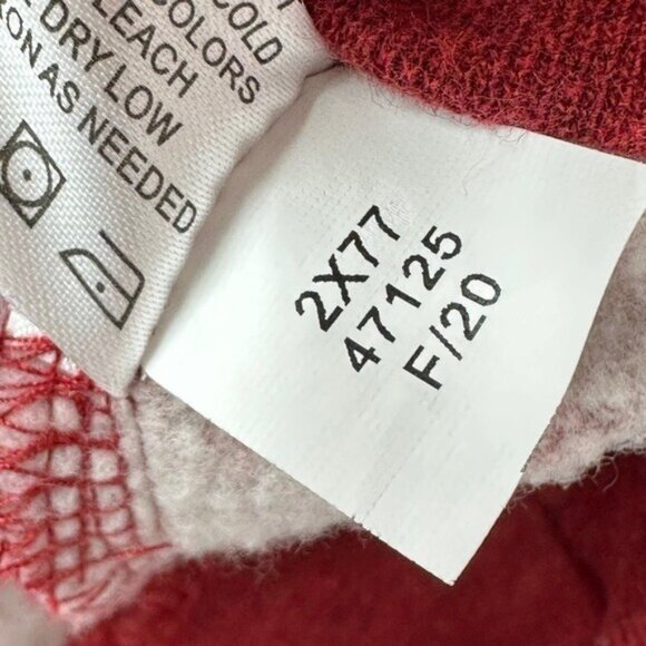 Orvis Signature Fleece Sweatshirt XL Maroon 1/4 Zip Outdoor Fly Fishing 2X77 - Picture 7 of 8